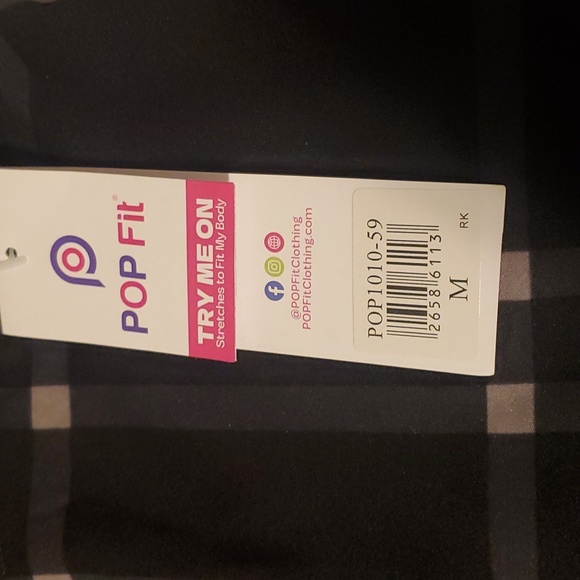 POP Fit 3 Pack Multi Leggings Size M - Picture 8 of 12